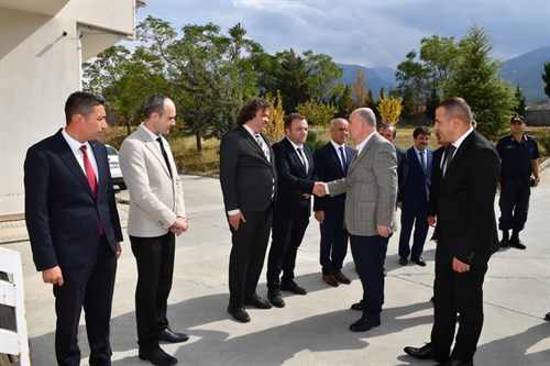 Valimiz Sayın Ömer Faruk COŞKUN İlçemizi Ziyaret Etti.